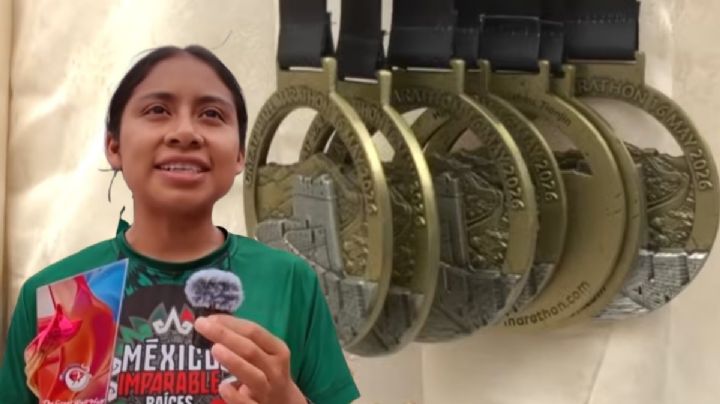¡Orgullo mixteco! Corredoras oaxaqueñas conquistan maratón de 21 km en la Muralla China