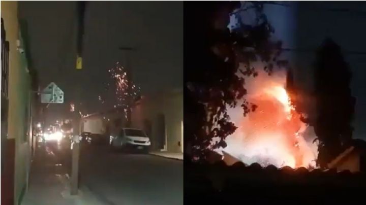 Tormenta eléctrica en OAXACA provoca cortes de energía y desbordamiento de río en OAXACA 