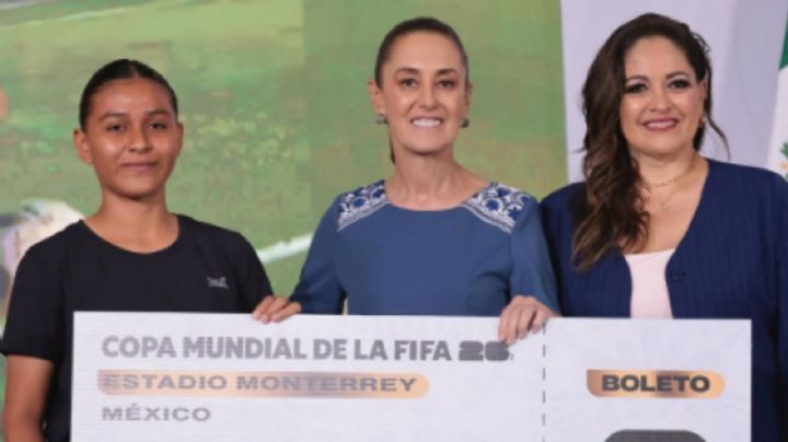 ¡De OAXACA! Daira Yaretzi consigue boleto para el Mundial 2026 tras ganar concurso de dominadas de la presidenta Sheinbaum 