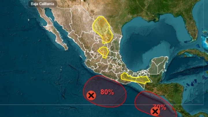 Posibles tormentas tropicales Boris y Cristina se asoman por el Pacífico; ¿En qué fechas afectarían a Oaxaca?