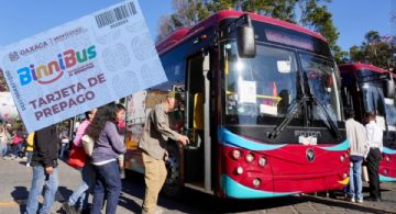 ¡Tarjeta o morralla! Así son las dos formas de pago en las 35 rutas del BinniBus en OAXACA a partir del lunes 1 de junio